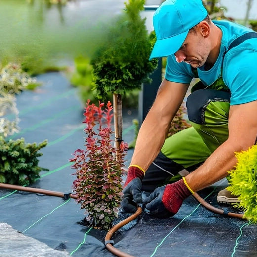 Agrotextilie 90 g/m² 1,6 × 50 m černá UV – protiplevelná tkaná mulčovací rohož