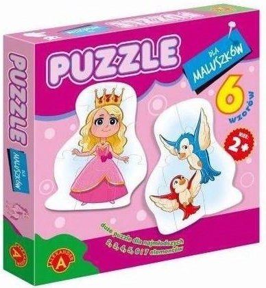 Baby puzzle princezna 6v1