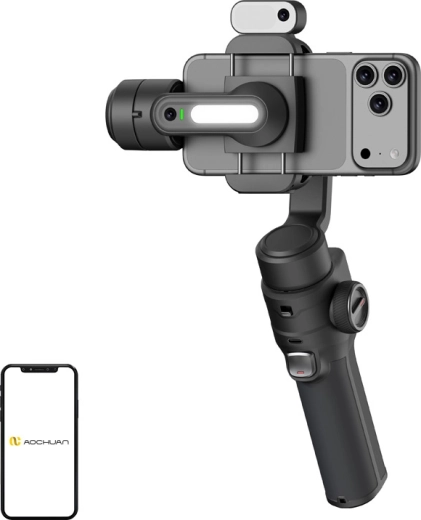Stabilizátor AOCHUAN Smart S3 s AI senzorem (černý)