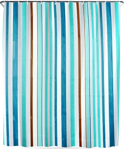 Voděodolný sprchový závěs s háčky 180 × 180 cm Vilde