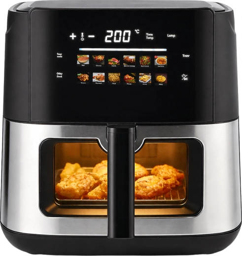 Horkovzdušná fritéza air fryer 8 l 1700 w s 12 programy