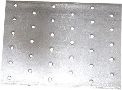 Spojovací deska 100 × 200 mm, ocel 2,0 mm