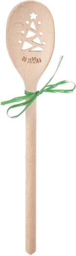 Dřevěná oválná vařečka STROMEK 30 cm