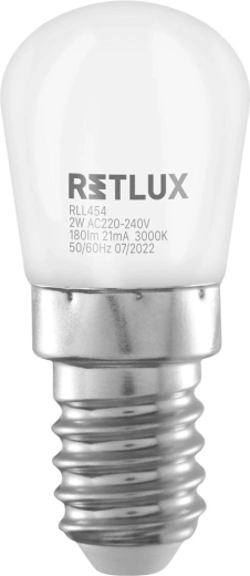 Retlux LED žárovka do lednice E14 2 W