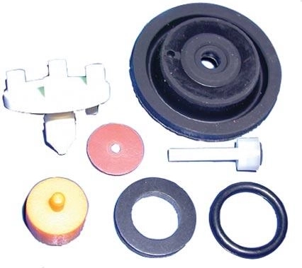 Těsnění pro napouštěcí ventil WC T2442, guma/PH (7 ks) + tryska a pojistný ventil