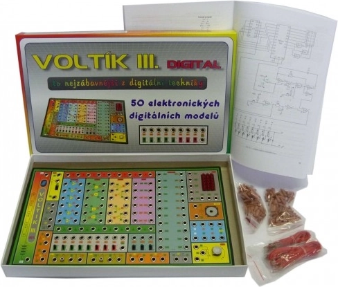 Voltík III společenská hra na baterie