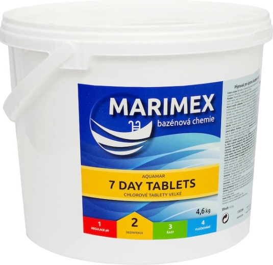 Marimex 7denní chlorové tablety 4,6 kg
