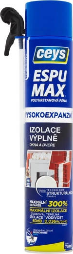 Montážní polyuretanová pěna 750 ml vysokoexpanzní CEYS