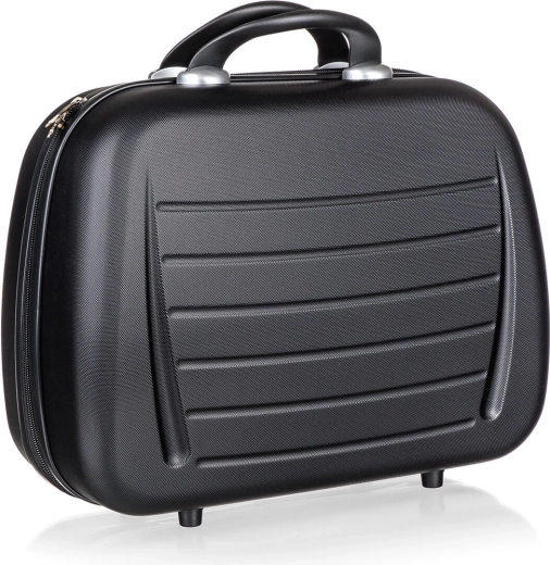 Cestovní kosmetický kufřík z ABS, 15 l, černý