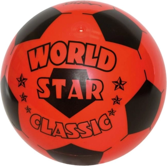 Plastový fotbalový míč WORLD STAR 220 mm