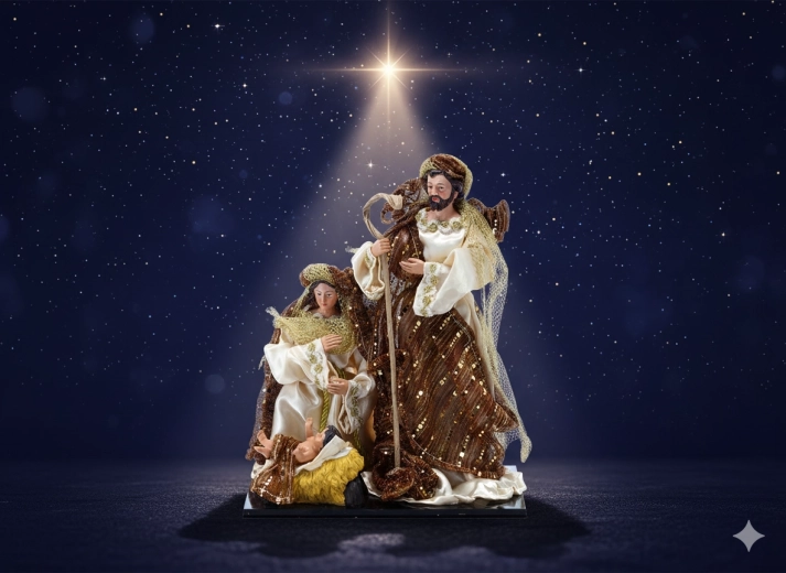 Figurka Svaté rodiny 33 cm