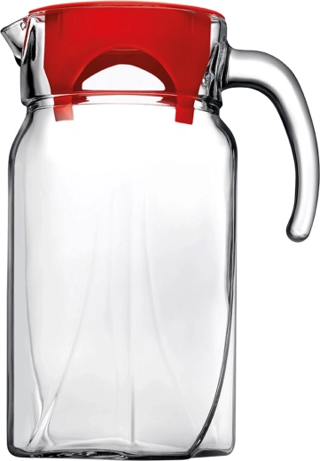 Skleněný džbán s plastovým víčkem 1,75 l