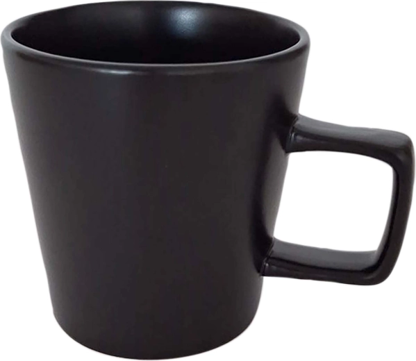 Keramický hrnek Kitchisimo matně černý 350 ml