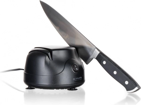 Elektrický ostřič nožů 60 W, 14 cm, černý