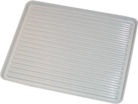 Odkapávač na nádobí 50 × 40 cm plast granitově šedý