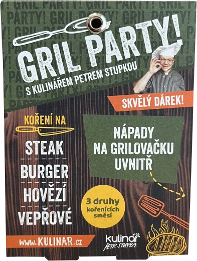 Grilovací koření Party green 3×20 g