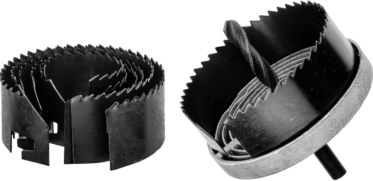 Sada vykružovacích pil do dřeva a sádrokartonu 7 ks