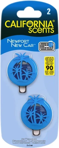 California Scents mini difuzér do ventilace Newport new car