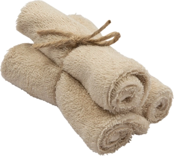 Timboo bambusové froté ručníky frosted almond 29,5 × 50 cm - 3 ks