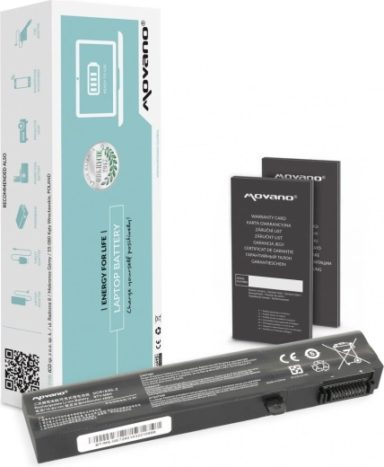 Baterie pro notebooky MSI CX62/GE62/GE72/GL72/PE70 4400 mAh (48 Wh) Movano