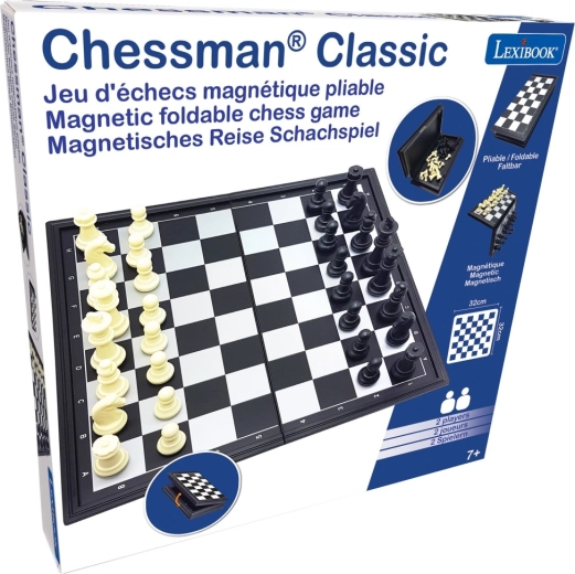 Magnetické skládací šachy Chessman Classic – cestovní sada