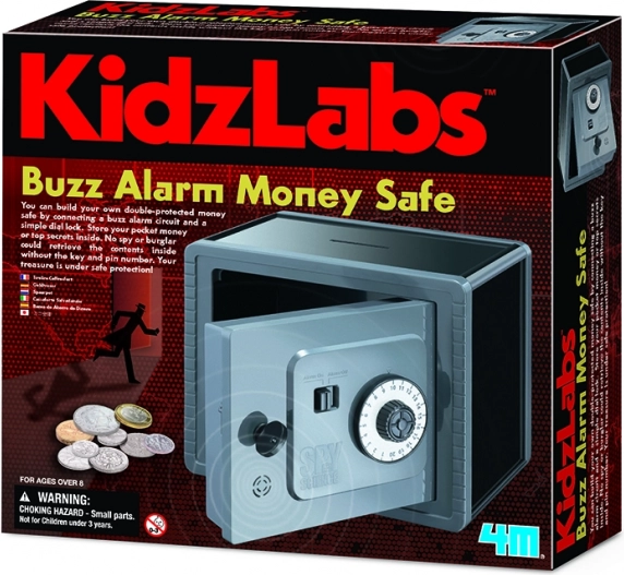 KidzLabs Trezor s Bzučákem a Číselným Zámkem