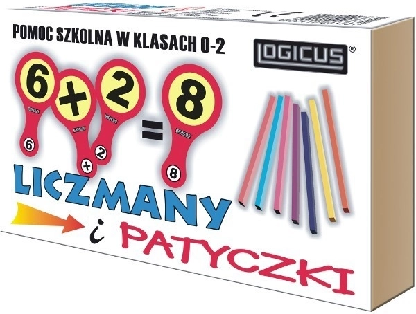 Počítadlo a dřevěné tyčinky pro učení čísel 0–20