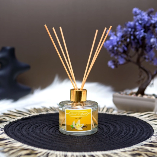 Aroma difuzér s vonnými tyčinkami vanilka 100 ml