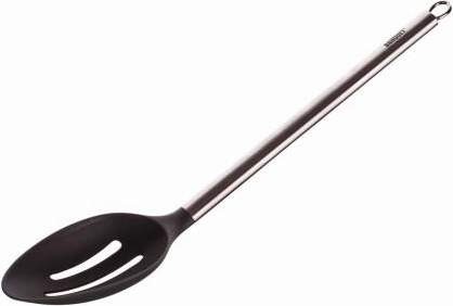 Kuchyňská lžíce s otvory 33 cm z nylonu a nerezové oceli