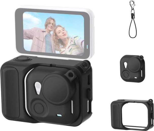 Silikonové ochranné pouzdro Puluz pro Insta360 GO Ultra černé