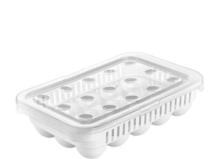 Obdélníkový zásobník na vejce 15 ks