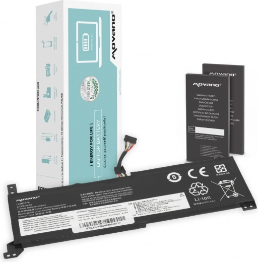 Baterie Movano pro Lenovo V14/V15/V17 G2 (L20M2PF0, L20C2PF0, L20L2PF0) 4650 mAh 36 Wh