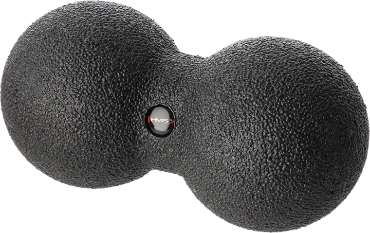 Masážní duální míč z pěny 8 cm HMS