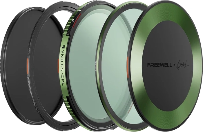 Sada variabilních filtrů ND/CPL Freewell Brandon Li 95 mm
