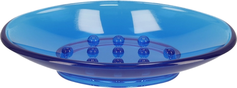 Plastová mýdlenka se žlábky – žlutá