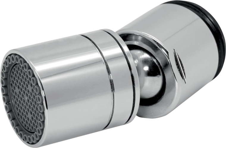 Spořicí dvoupolohový kloubový perlátor ECO chrom