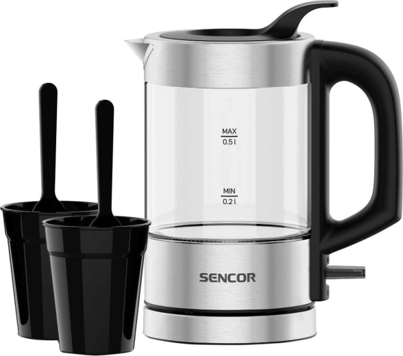 Cestovní rychlovarná konvice Sencor SWK 160SS
