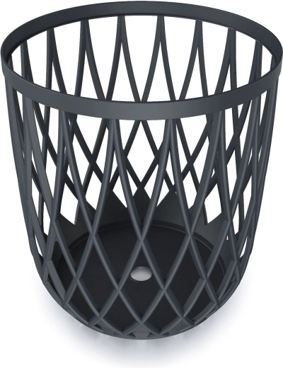 Univerzální prolamovaný koš 39 cm, antracit
