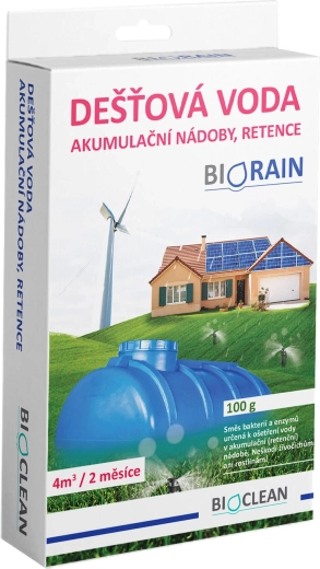 Bakterie do nádrží na dešťovou vodu BioRain 100 g