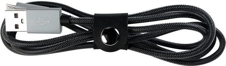 USB 2.0 kabel A na Micro‑B, 2 m, šedý