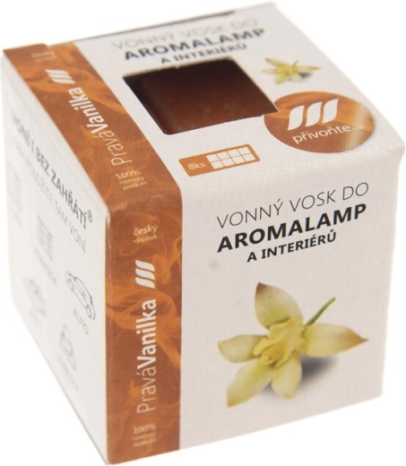 Vonný vosk do aromalampy vanilka 8 ks 30 g