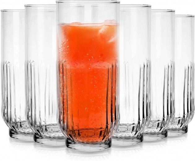 Sada vysokých sklenic 380 ml, 6 ks