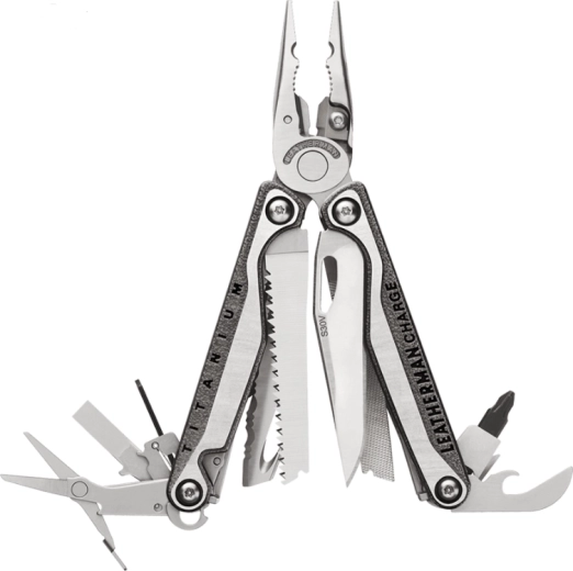 Leatherman Charge TTi Plus multifunkční nástroj z titanu, 19 funkcí