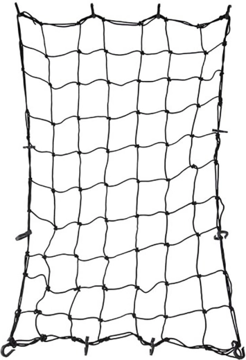 Pružná upevňovací síť s háčky 80 × 120 cm