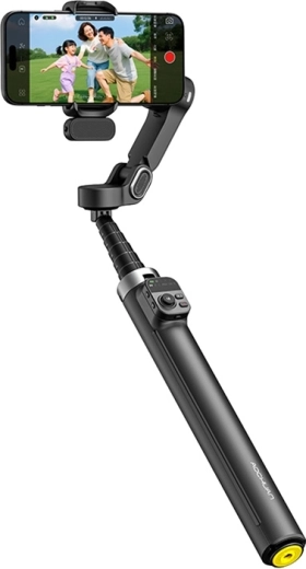 AOCHUAN V3 3osý stabilizátor (gimbal) pro telefon s AI sledováním obličeje, černý