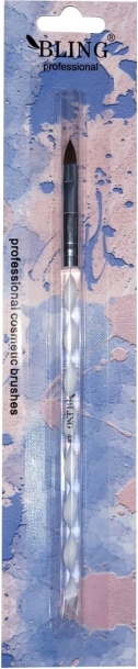 Profesionální gelový štětec Bling velikost 6 – Spiral