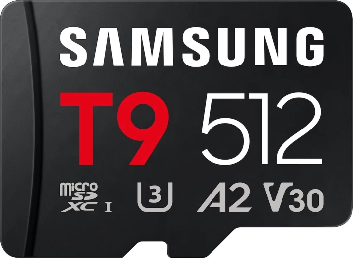 Samsung T9 microSD paměťová karta 512 GB