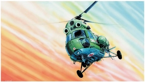 Model vrtulníku MIL MI-2 Kliklak