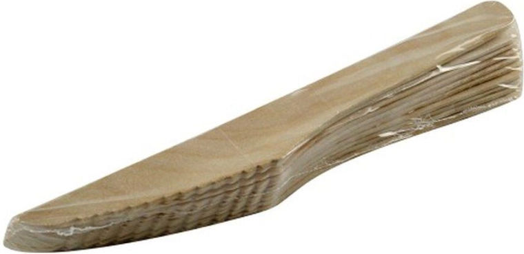 Dřevěné jednorázové nože 165 mm (10 ks)