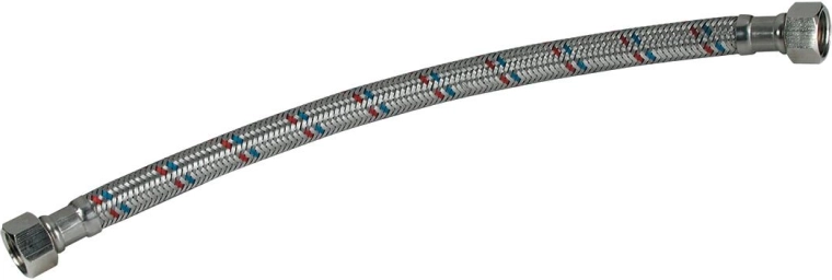 Nerezová připojovací hadice M1/2" x M1/2" 80 cm